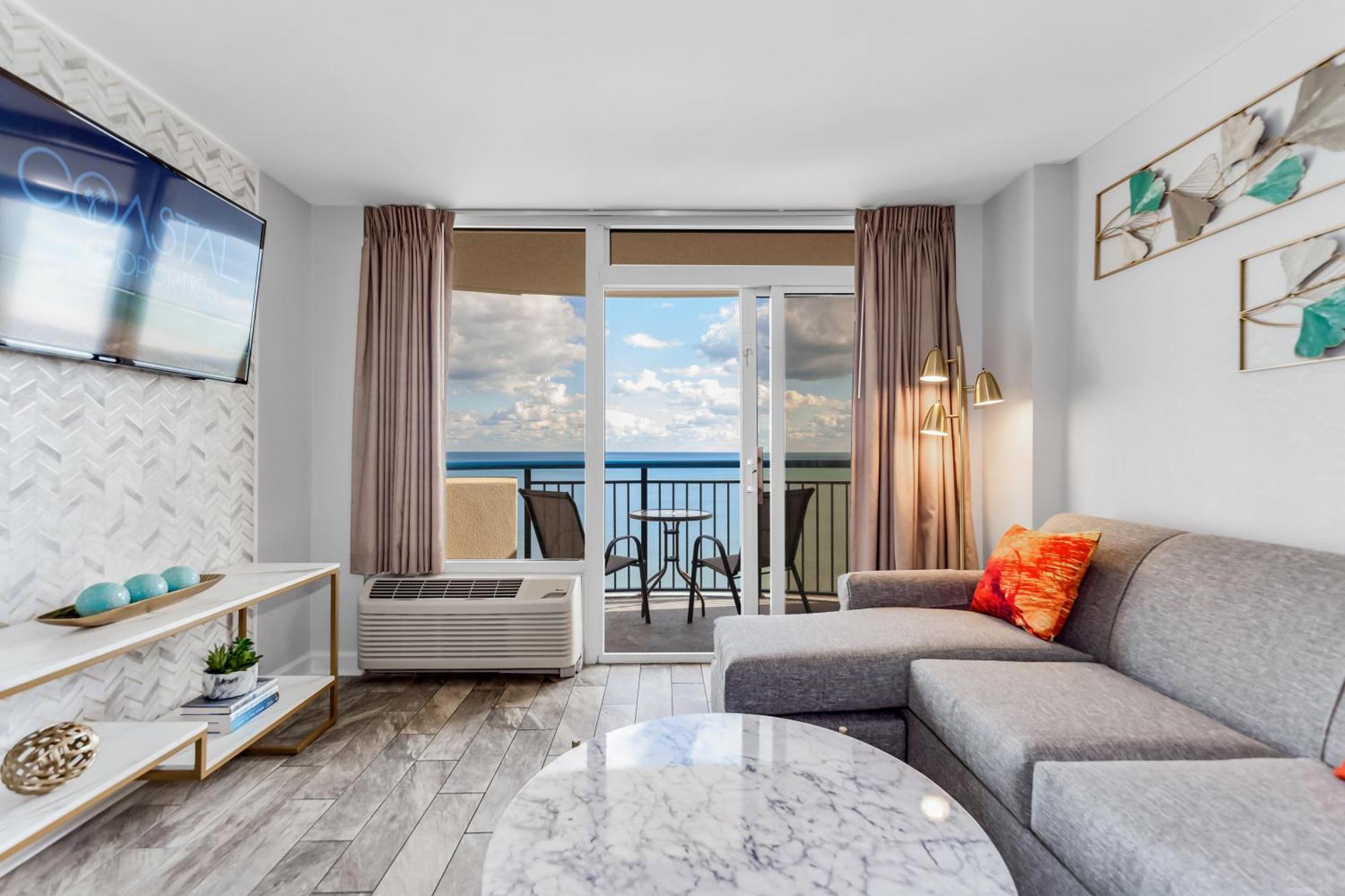 Oceanfront Bliss, Amazing Views! 1235B Apartment Миртъл Бийч Екстериор снимка